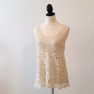 Lacy Sleeveless Top